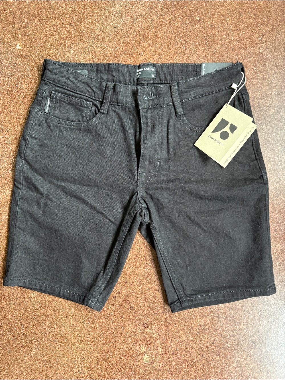 NWT Frank and Oak denim shorts